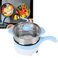 thumbnail image 1 of Portable Electric Cooking Pot, Car Electric Cooking Pot Prevent Drying Stainless Steel  for Picnic, 1 of 7
