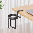 thumbnail image 4 of Desk Cup Holder Cup Holder for Desk Desk Cup Holder Clamp Desk Side Fixed Cup Holders Desk Coffee Holders Hanging Cup Holders Rack Dormitory Upper Bunk Cup Holders, 4 of 6