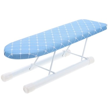 KAKOWELY ironing board Foldable Mini Ironing Board Household Iron Board Tabletop Clothing Ironing Board13.98"X4.13"X4.13"