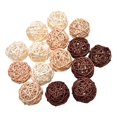thumbnail image 2 of Fityle 15 Pack Wicker Rattan Balls Orbs Vase Fillers Ornament Home Decoration, 2 of 8