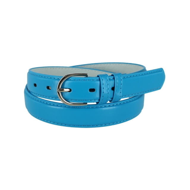 CTM® Leather 1 1/8 Inch Dress Belt (Women's)