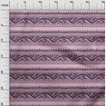 thumbnail image 2 of oneOone Polyester Lycra Fabric Leaves & Floral Block Print Fabric BTY 56 Inch Wide, 2 of 4