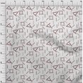 thumbnail image 3 of oneOone Cotton Silk Fabric Line Geometric Print Fabric By Yard 42 Inch Wide, 3 of 4