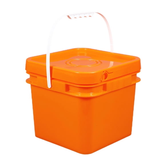 GROWTH TANK Seau Carré Facile à Transporter pour l'Organisation du Garage Nettoyage de la Maison Jardinage 8 L 23,7 X 23,7 X 20,95 cm