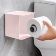 thumbnail image 4 of JMYHOAM Sacs de Rangement Boîte à Mouchoirs de Toilette Boîte à Papier de Toilette Murale Non Perforée Boîte à Rouleaux Toilette Boîte à Rouleaux Transparente Étagère de Rangement Armoire de Rangement Translucide Rangement pour la Maison, 4 of 6