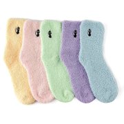 Women's Cozy Fluffy Socks Fuzzy Socks Plush Socks 5,6,7,8 Pairs
