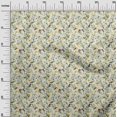 thumbnail image 3 of oneOone Velvet Yellow Fabric Water Color Sewing Material Print Fabric By The Yard 58 Inch Wide, 3 of 4