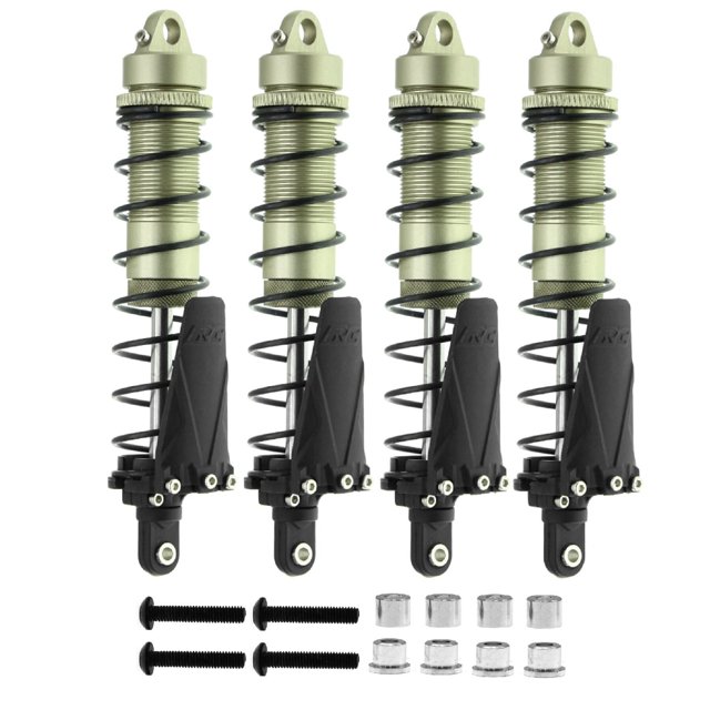 stanreset Aluminum Alloy 1/16 Front Rear Shock Absorber For SLASH Huan 727 Crawler 4pcs RC Car Accessories Replacement Parts TYPE11