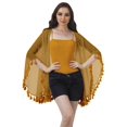 thumbnail image 2 of Moomaya Vêtements de Plage Imprimés pour Femmes Boléro à Franges Cache-Maillot Cardigan, 2 of 5
