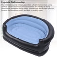 thumbnail image 4 of Inflatable Chair, Double  Design, PVC, Velvet, Portable, Air Couch with Contemporary Design, Indoor Living, Tent Camping, Outdoor Activities, Suitable for Couples or Friends, 4 of 7