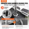 thumbnail image 2 of VEVOR Tap and Die Set, 116-Piece Include Metric and SAE Size, Bearing Steel Taps and Dies, Essential Threading Tool for Cutting External Internal Threads, with Complete Accessories and Storage Case, 2 of 9