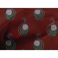 thumbnail image 4 of oneOone Cotton Cambric Fabric Leaves & Floral Block Print Sewing Fabric BTY 56 Inch Wide, 4 of 4
