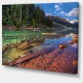 thumbnail image 2 of Belle Vue du Lac de Montagne - Impression sur Toile Paysage Extra Large, 2 of 4