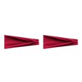 thumbnail image 3 of Wweixi Elastic Hair Bands For Comfort And High Elasticity Sweat Absorption 22 purplish red 1 2Set, 3 of 6