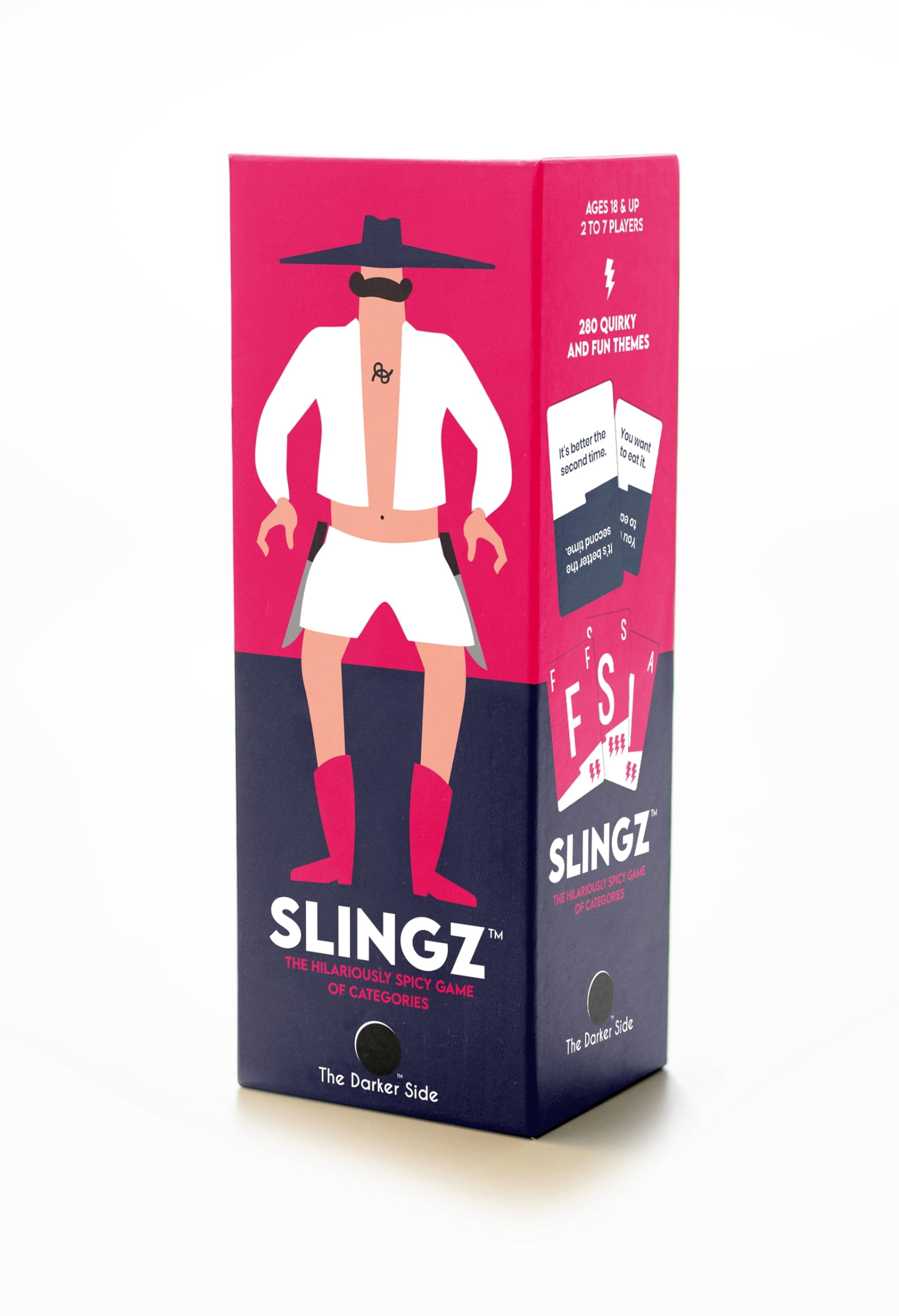 SLINGZ - The Hilarious and Fast Spicy Party Card Game for Game Nights, College Students, Parties and More!