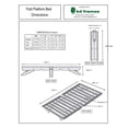 thumbnail image 4 of Fold Platform Bed - Queen, 4 of 5