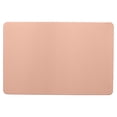 thumbnail image 1 of Rectangular Leather Placemat Solid Colour Faux Leather Placemats , Coffee Mats, Kitchen Table Mats, Easy To Clean Kitchen Table Mats, 1 of 7