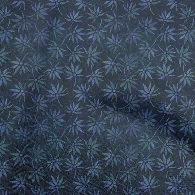 oneOone Silk Tabby Blue Fabric Asian Block Sewing Craft Projects Fabric Prints By Yard 42 Inch Wide