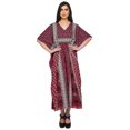 thumbnail image 1 of Moomaya Caftan pour Femmes Grande Taille Tenue d'Été Sortie de Plage Kimono Robe Caftan, 1 of 6