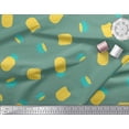 thumbnail image 2 of Soimoi Velvet Fabric Pine Fruits Decor Fabric Printed Yard 58 Inch Wide, 2 of 3