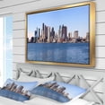 thumbnail image 4 of Design Art Boston Skyline Panorama Framed Canvas Art Print, 4 of 5