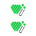 thumbnail image 3 of Maytalsory 20 Pieces Car Wheel Nut Caps Auto Hub Screw Cover Replacement Dust-proof Green 21mm 2Set, 3 of 6