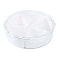 thumbnail image 2 of Yhmxh Kitchen Gadgets Kitchen Essentials Plastic Divided Serving Tray With Lids,Snack Fruit Trayfood Storage Lunch Storage Box,Vegetarian Candy Snack Party Appetizers Tray Compartment compote, 2 of 5