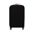 thumbnail image 1 of Fabric Suitcase Protector Baggage Dust Case Cover Suitable for18-32 Inch Travel Organizer black S(18-20inch), 1 of 6