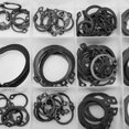 thumbnail image 5 of Circlip, 300 Pieces Snap Ring Clip, Shaft Circlip, Black, Type C, For Fixing Ext, 5 of 5