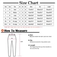 thumbnail image 4 of Styesk Men's Pants Men's Straight Solid Color Print Pocket Casual Suit Button Pants, 4 of 8
