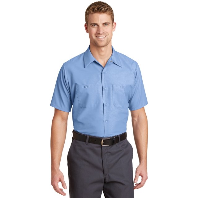 Red Kap Chemise de Travail Industrielle à Manches Courtes pour Hommes