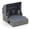 Mix Gray + Gray, variant on Costway Patio Rattan Daybed Lounge Retractable Top Canopy Side Tables Cushions Black