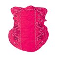 thumbnail image 1 of Top Headwear Face Covering Neck Gaiter - Fuchsia Paisley, 1 of 1