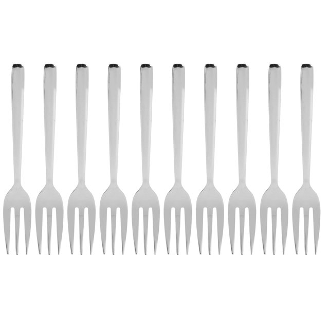 Fourchette en Acier Inoxydable, 12 Pcs Fourchettes en Acier Inoxydable Fourchette à Gâteau Fourchette à Fruits Fidèle à Sa Promesse