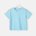 thumbnail image 1 of Rbaofujie T-Shirt à Manches Courtes pour Enfants T-Shirt Doux Col Rond en Coton pour Garçons et Filles, 1 of 2