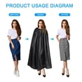 thumbnail image 3 of Unique Bargains Portable Dressing Room, 1.2M Length Instant Changing Tent for Beach Boating, Black, 3 of 6