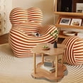 thumbnail image 4 of Beige Wooden Side Table 53X40X40Cm Small End Table With Storage Shelf Living Room Coffee Table Nightstand For Bedroom Sofa Balcony Compact Furniture With Open Shelf Design Modern Home Deco, 4 of 6