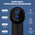 thumbnail image 5 of 1 massage gun, deep tissue muscle handheld impact massager, suitable for body, back,, 5 of 5