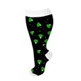 thumbnail image 1 of 3 Packs Plus Size Compression Socks Wide Calf For Women & Men Large Size Knee High Support Stockings For … Stockings compression stockings Multicolor, 1 of 2