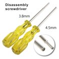thumbnail image 3 of pitrice Accessoires de Tournevis pour Console de Jeu 3,8 mm 4,5 mm Universels Petit Format Accessoire Démontable Outil de Réparation Manuel Outils à Main 4,5 mm, 3 of 8