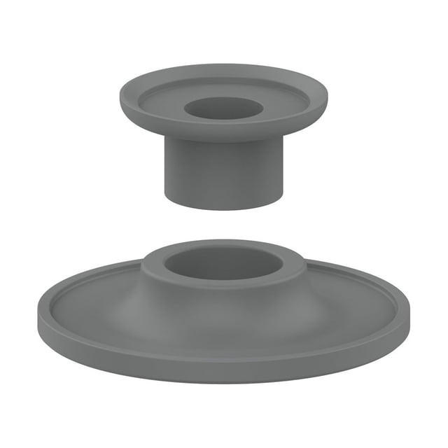 TopLLC Support en Acier Inoxydable Haut-Parleur Intelligent Base en Métal Support de Coussinet pour un Double HomePod en Liquidation