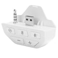 thumbnail image 3 of Gamepad Headphone Converter, 12 Pin Interface 3.5mm-Audio Port Gamepad Audio Adapter, Convenient ABS For Wireless Gamepad Game Black,White, 3 of 8
