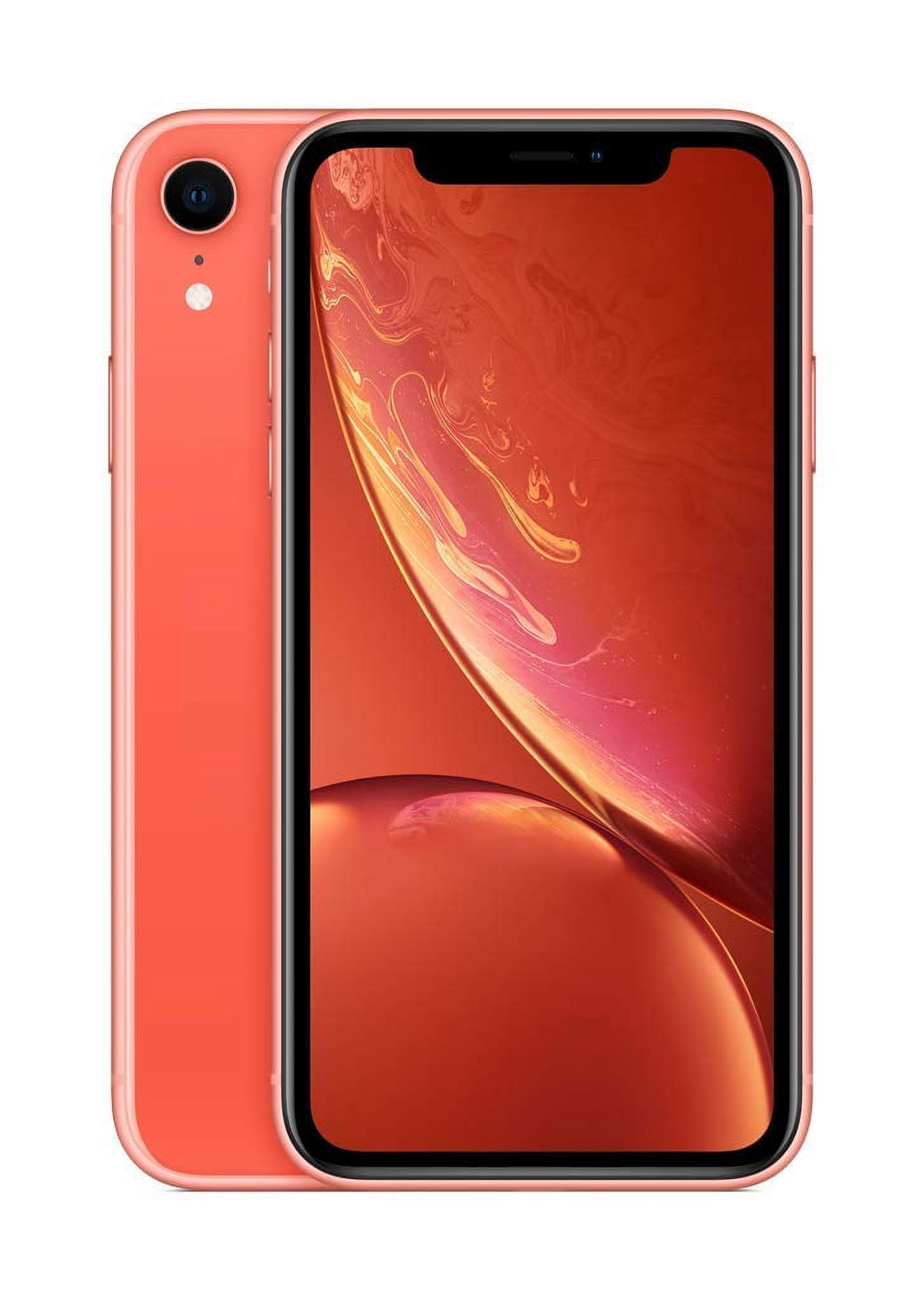 Refurbished Apple iPhone XR A1984 (Fully Unlocked) 128GB Coral (Grade A+)