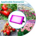thumbnail image 4 of Full Spectrum LED Plant Grow Light Three-wire 110V Sunlight Hydroponic Greenhouse Tent Seedling, 4 of 7