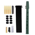 thumbnail image 2 of Pocket Saxophone,Mini Pocket Saxophone Woodwind Instrument,Mini Saxophone Instrument Flute Pocket Saxophone,Music Instrument C Key Saxophone Practice,Pocket Saxophone Portable Sax green, 2 of 6