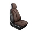 thumbnail image 2 of Coffee High Density Foam Core Car Seat Cushion Set Seat Pad Backrest Headrest Triple Set Mesh Cover Ventilated Cooling Automotive Accessory Coffee All Seasons Complete Interior Set, 2 of 7