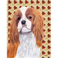 thumbnail image 1 of Carolines Treasures SC9232GF 15 x 15 In. Cavalier Spaniel Fall Leaves Portrait Flag- Garden Size, 1 of 3