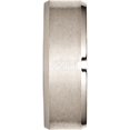 thumbnail image 3 of JbSP- Stainless Steel Flat Beveled Edge 8mm Brushed and Polished Band, 3 of 6