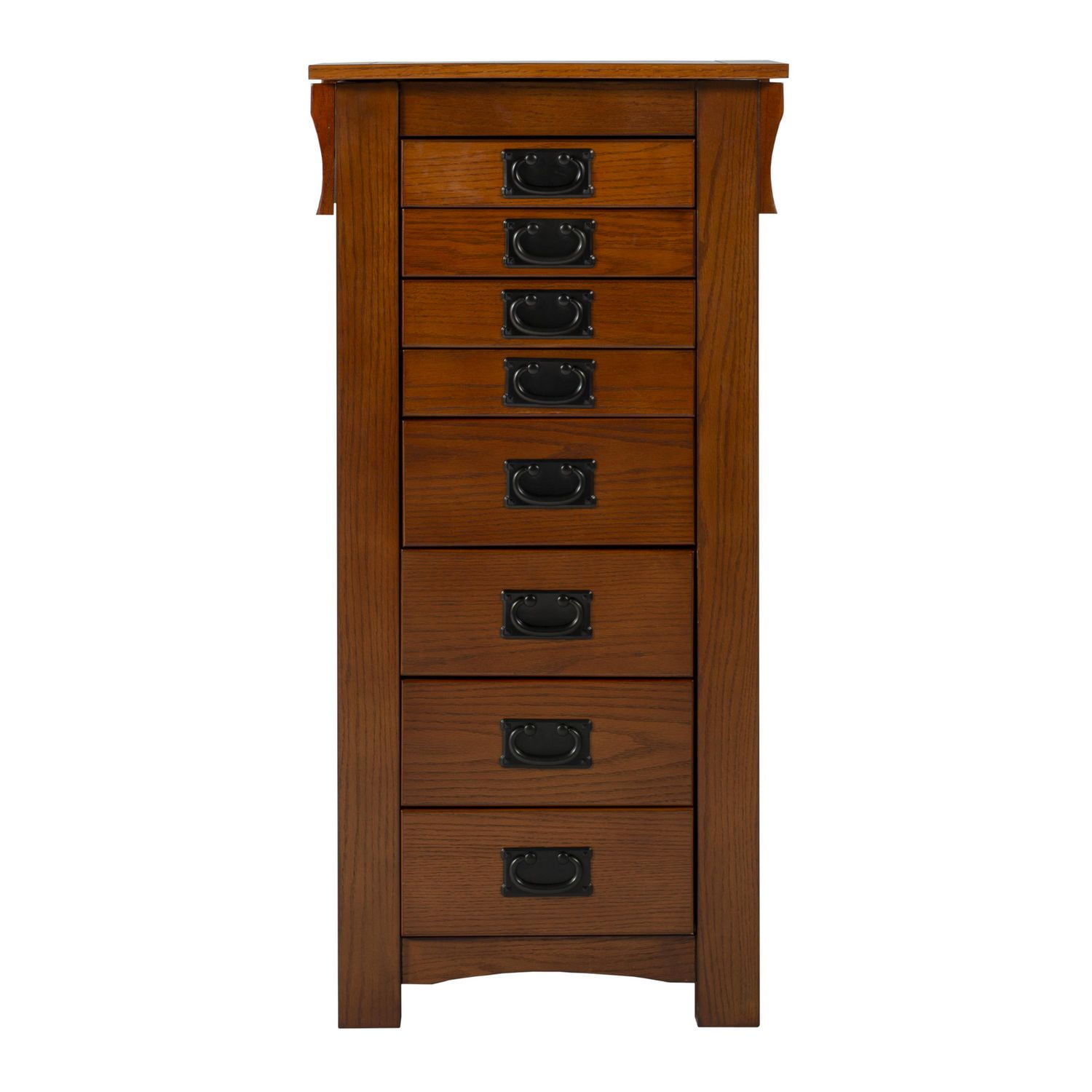 Drea Jewelry Armoire, Oak