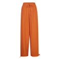 thumbnail image 5 of Womens Baggy Utility Pants Summer High Waisted Wide Leg Cargo Pants With Pockets, 5 of 5
